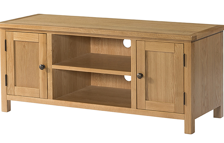 Thornby Oak Collection - Thornby Oak Large TV Unit