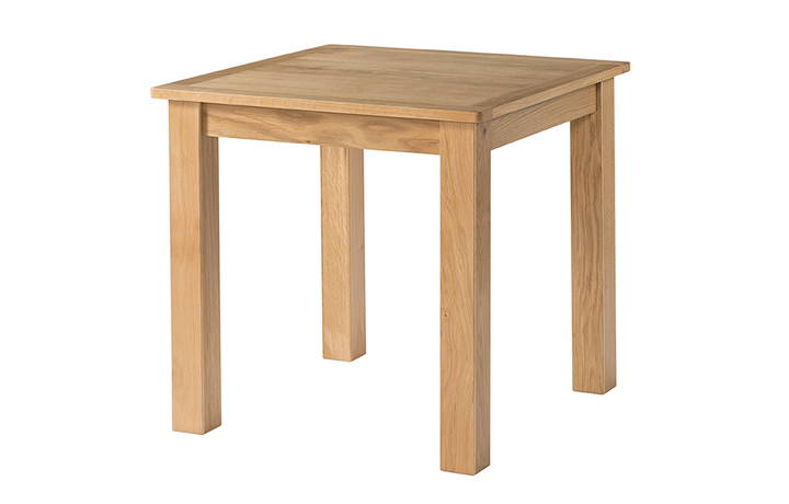 Thornby Oak Collection - Thornby Oak 80cm Square Dining Table