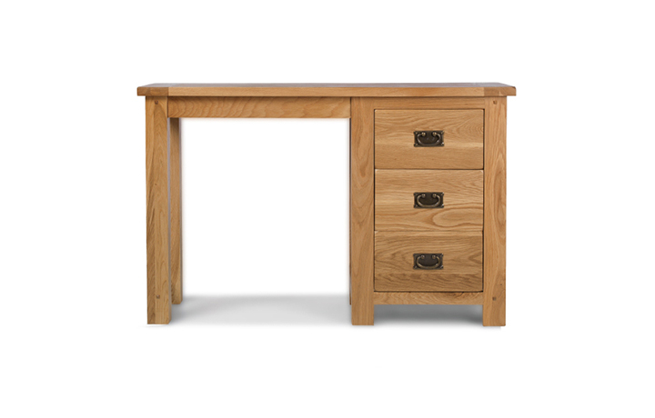 Knebworth Rustic Oak Collection - Knebworth Rustic Oak Dressing Table