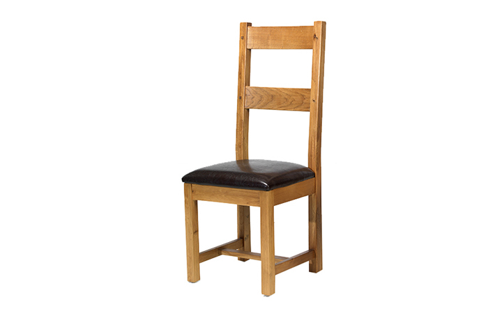 Knebworth Rustic Oak Collection - Knebworth Rustic Oak Dining Chair