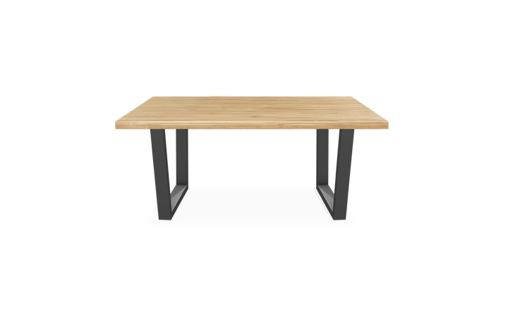 Industrial Coffee Tables - Annika Modern Oak Large Coffee Table