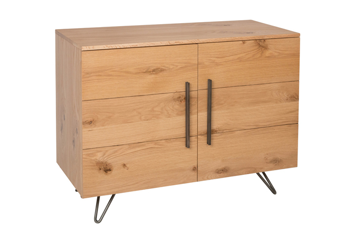 Clearance Furniture - Edison Oak Small Sideboard