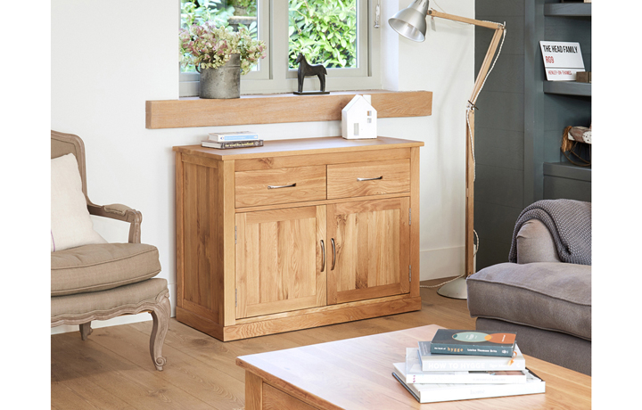 Pacific Oak Furniture Range - Pacific Oak Small Sideboard