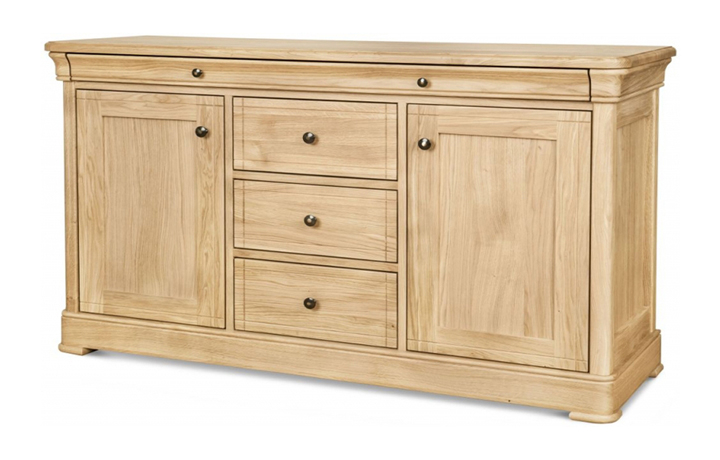 Lancaster Solid Oak Collection - Lancaster Solid Oak Extra Large 2 Door Sideboard