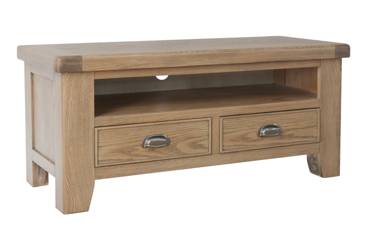 Oak Standard TV Units - Ambassador Oak Small TV Unit