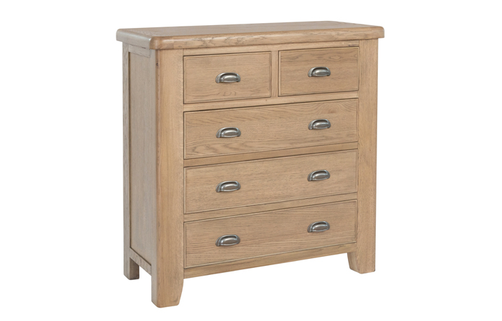 Ambassador Oak Collection - Ambassador Oak 2 Over 3 Chest