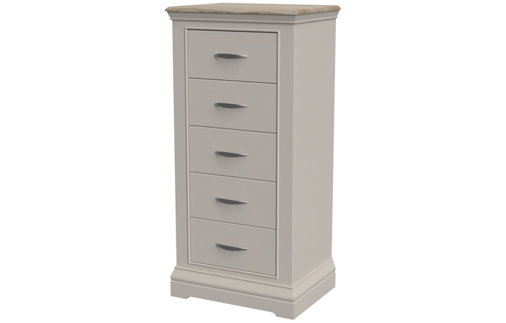 Felicity Painted Collection - Felicity Painted 5 Drawer Wellington