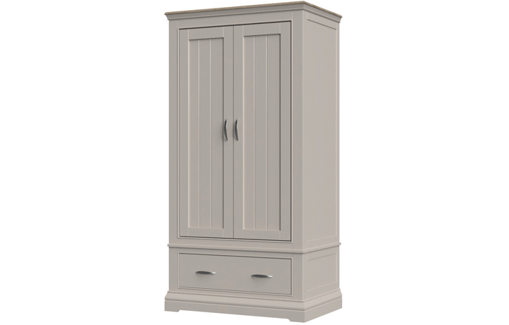 Felicity Painted Collection - Felicity Painted 2 Door Gents Wardrobe