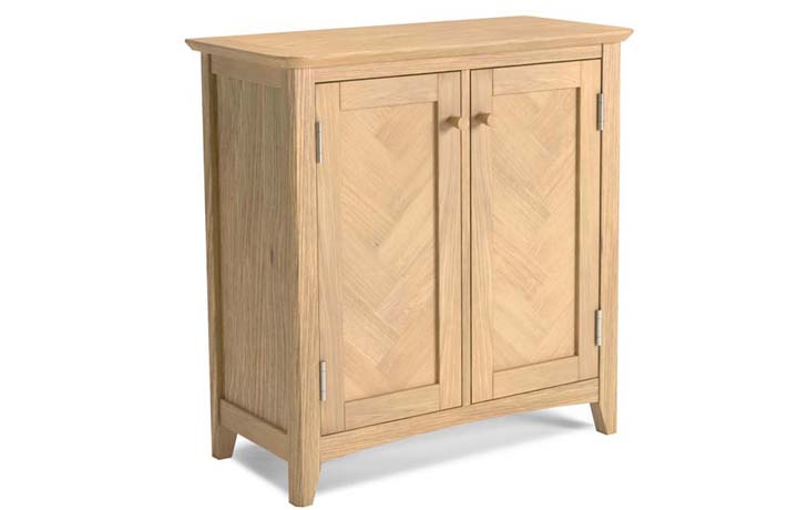 Carnaby Oak Collection - Carnaby Oak Storage Cabinet