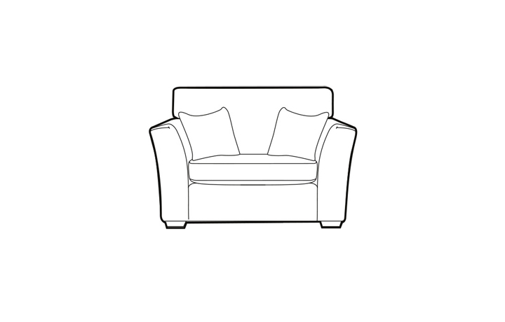  Love & Swivel Chairs - Maxwell Loveseat