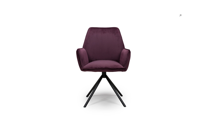 Chairs & Bar Stools - Uno Mulberry Dining Chair