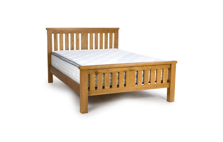 Hamilton Oak Collection - Hamilton Oak 4ft6 Double Bed Frame