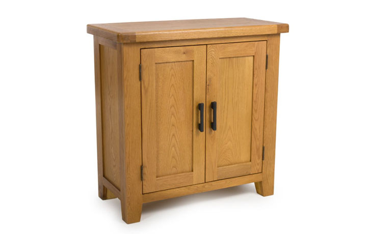 Hamilton Oak Collection - Hamilton Oak 2 Door Cupboard