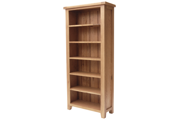 Hamilton Oak Collection - Hamilton Oak Large Bookcase