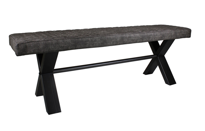 Native Oak Collection - Native Oak Large Upholstered Bench