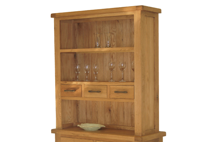Hamilton Oak Collection - Hamilton Oak Small Dresser Top Only