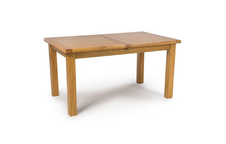 Oak Dining Tables - Hamilton Oak 150-195cm Extending Dining Table