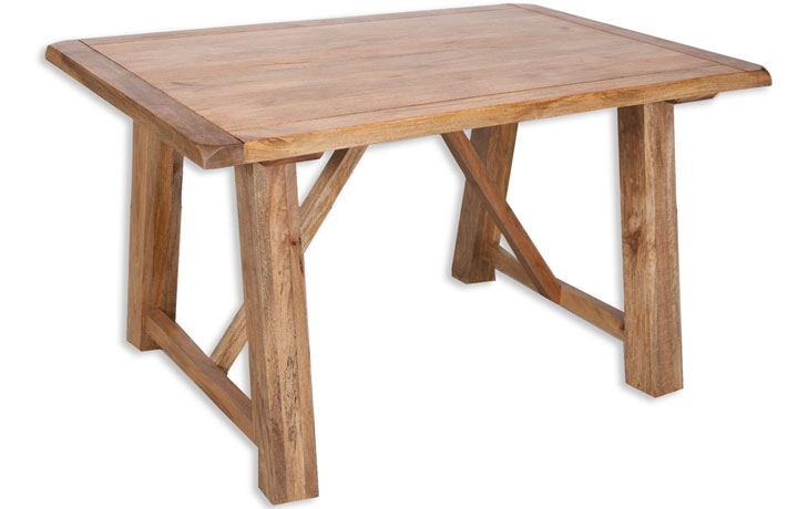 Chennai Solid Mango Collection - Chennai Solid Mango 135cm Dining Table