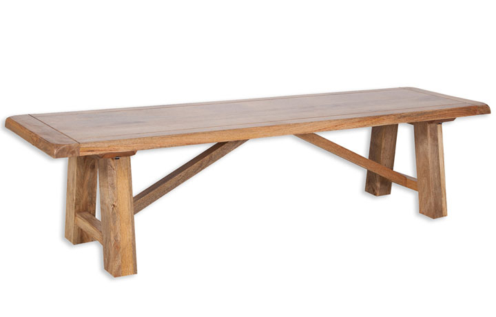 Mango Benches - Chennai Solid Mango 175cm Bench