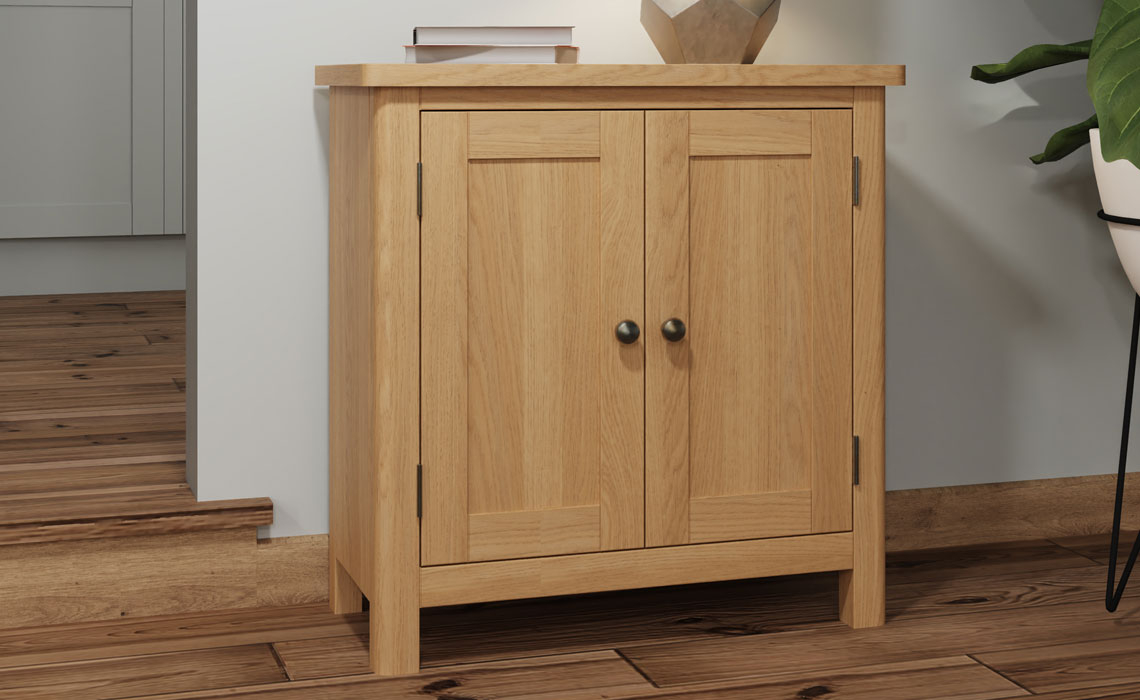 Woodbridge Oak Collection  - Woodbridge Oak Small Sideboard