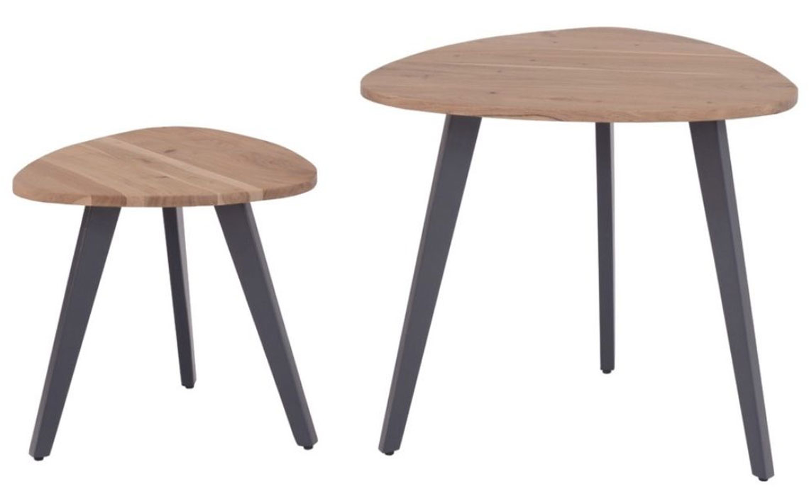 Nested Tables - Torsborg Solid Acacia Nest Of 2 Tables