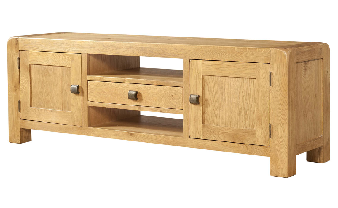 Tunstall Oak Collection - Tunstall Oak Extra Large TV Unit