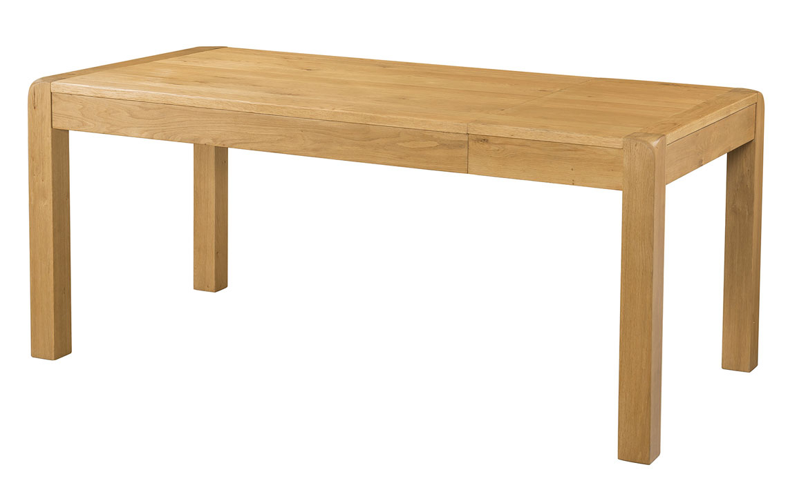 Tunstall Oak Collection - Tunstall Oak 140-180cm Extending Dining Table