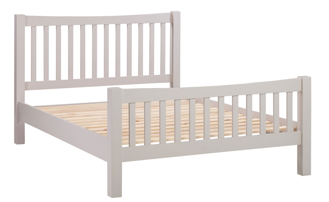 4ft6 Double Hardwood Bed Frames - Lavenham Painted 4ft6 Double Bed Frame