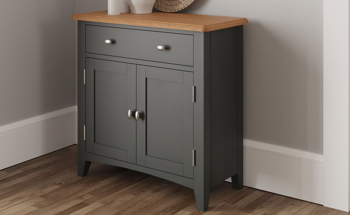 Sideboards & Cabinets - Columbus Grey Painted Small Sideboard