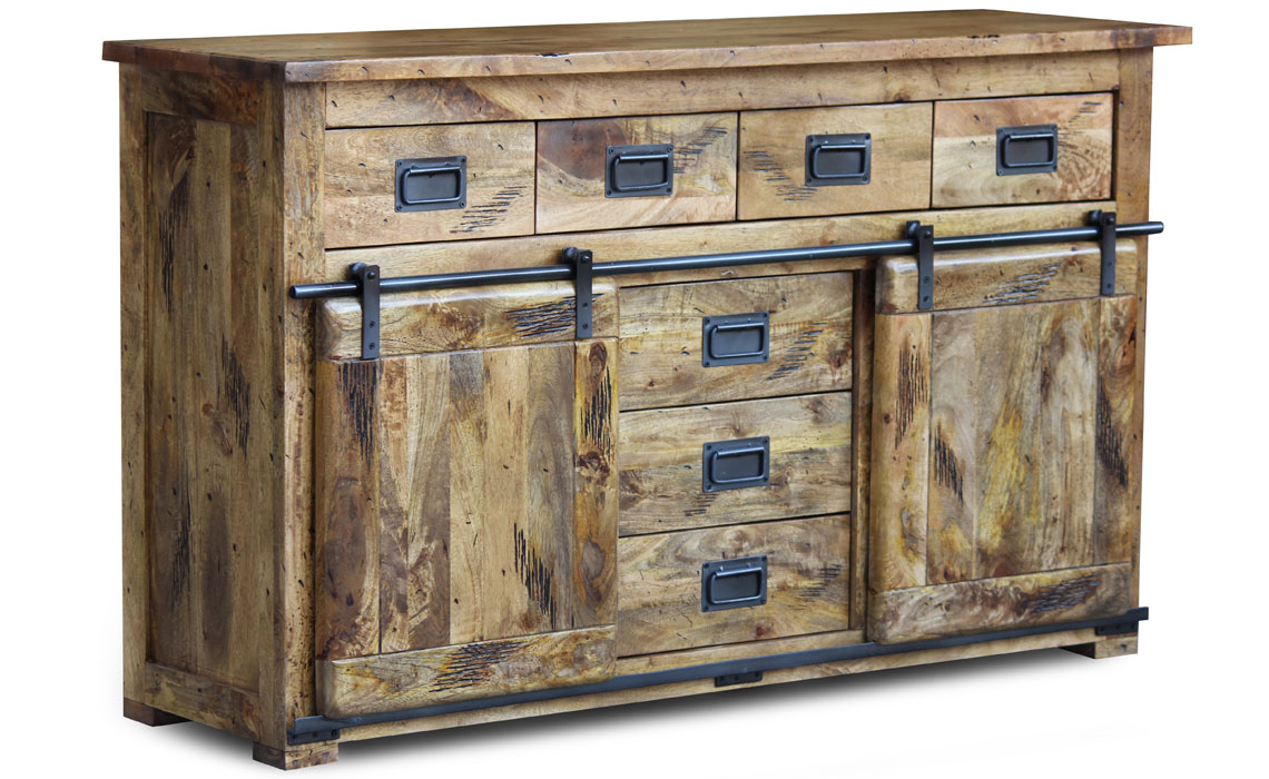 Raipur Solid Mango Range - Raipur Solid Mango Large Sideboard