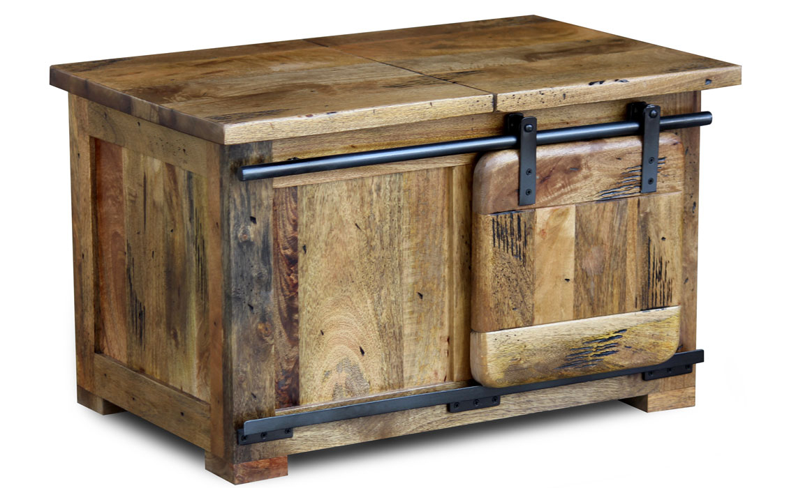 Mango Coffee Tables - Raipur Solid Mango Storage Coffee Table