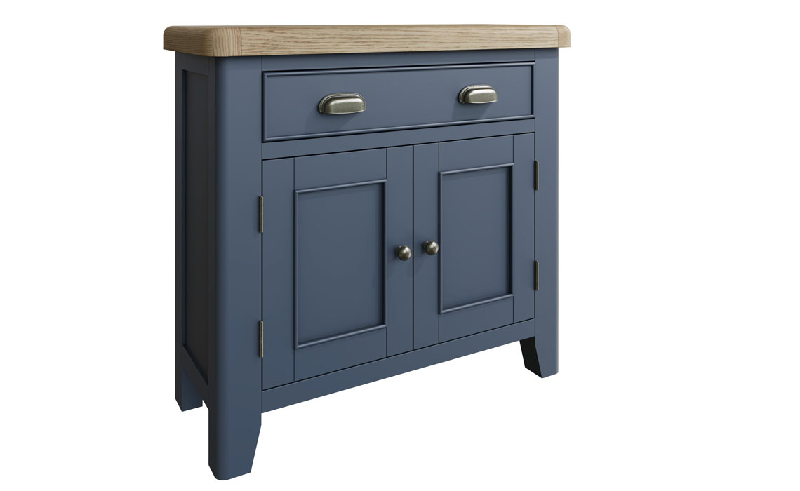 Sideboards & Cabinets - Ambassador Blue 2 Door 1 Drawer Small Sideboard