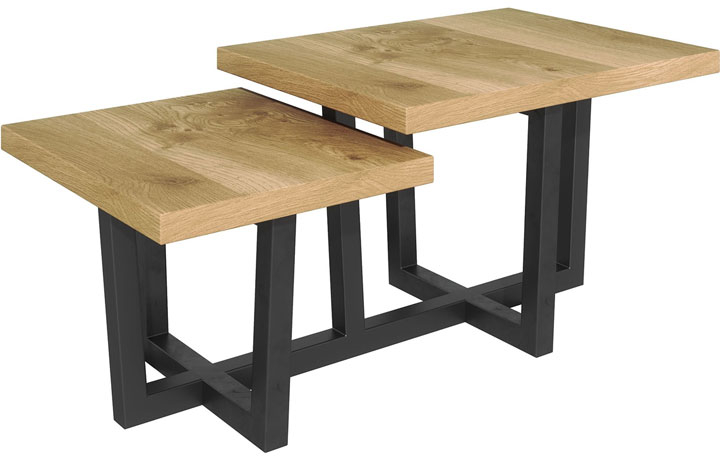 Oak Coffee Tables - Native Oak Step Coffee Table