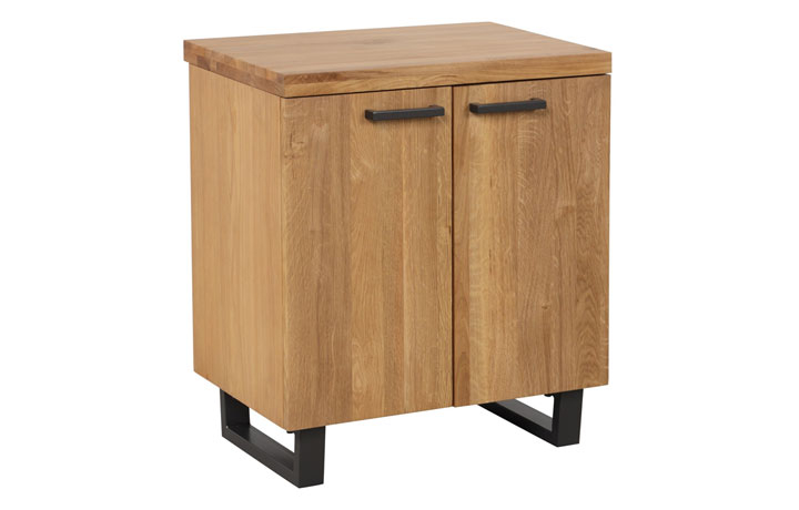 Office Furniture - Native Oak 2 Door Storage Cabinet