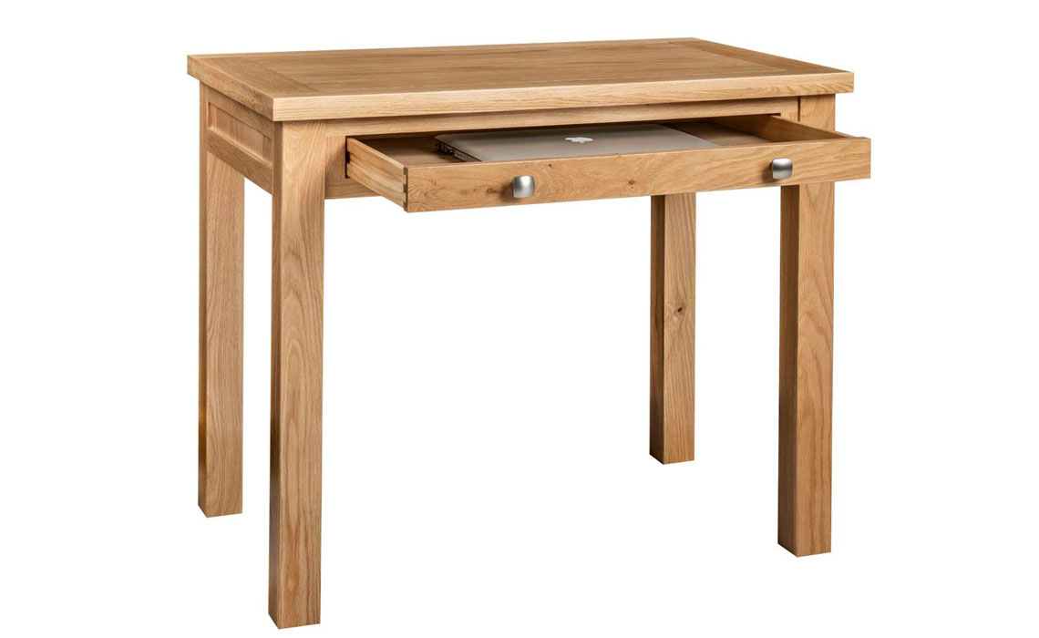 Office Furniture - Lavenham Oak Laptop Desk