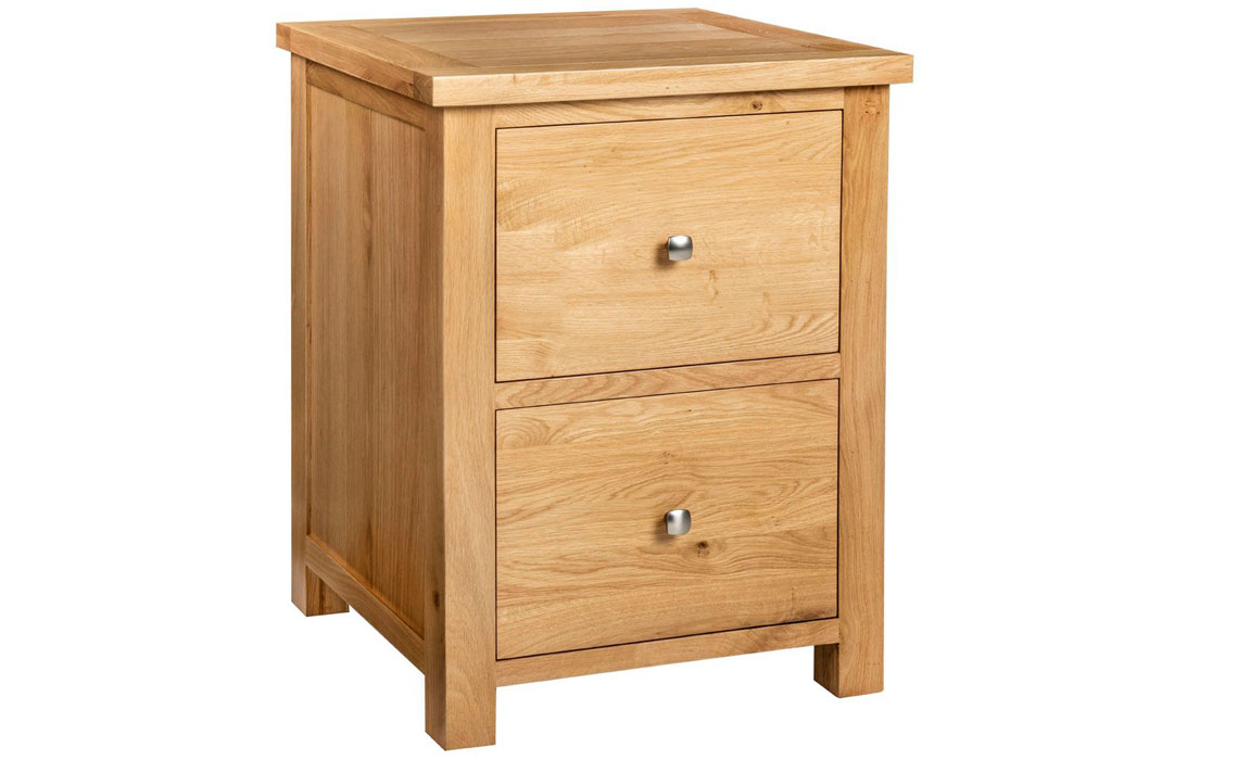 Office Furniture - Lavenham Oak Office Filing Cabinet