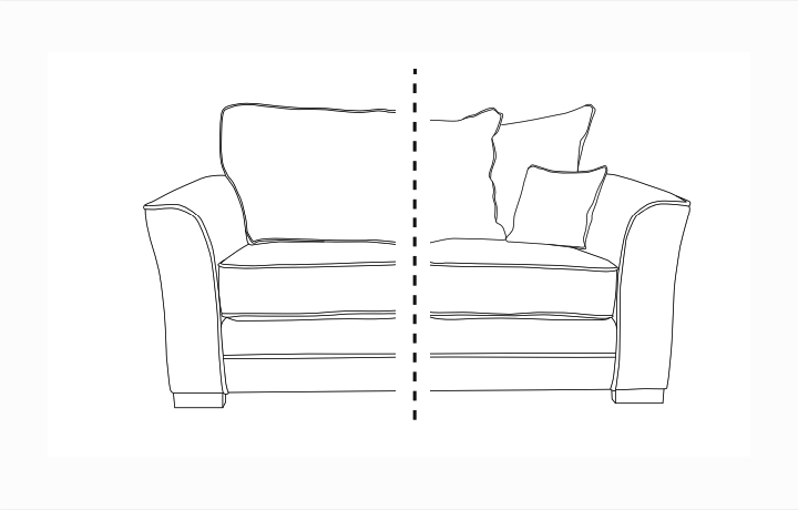 Nathan Collection  - Nathan 2 Seater Sofa Standard Back 