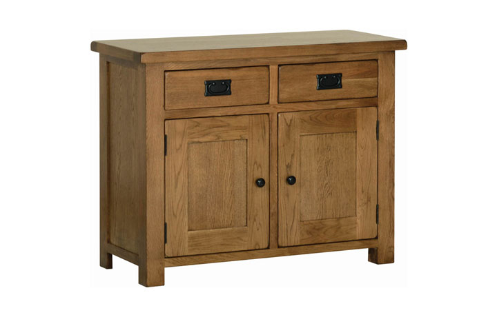 Balmoral Rustic Oak Range  - Balmoral Rustic Oak 3ft Dresser Base