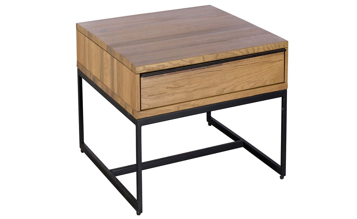 Oak Coffee Tables - Soho House Oak Lamp Table With Drawer (while stock last)