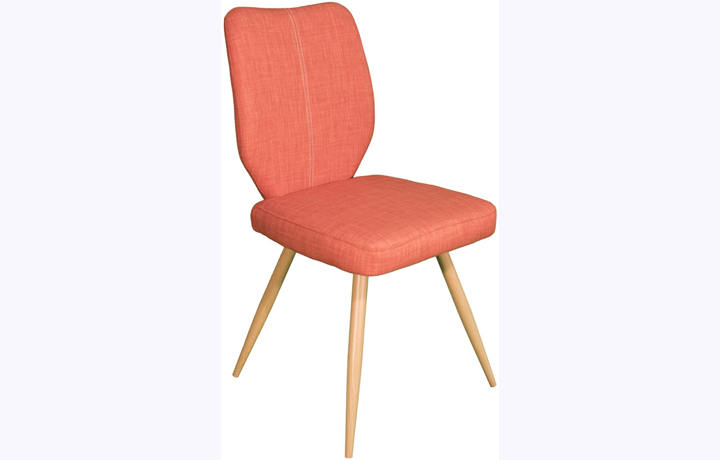 Chairs & Bar Stools - Akita Dining Chair Orange