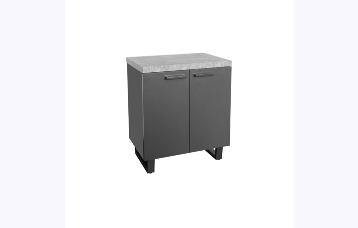 Office Furniture - Native Stone 2 Door Storage Cabinet 