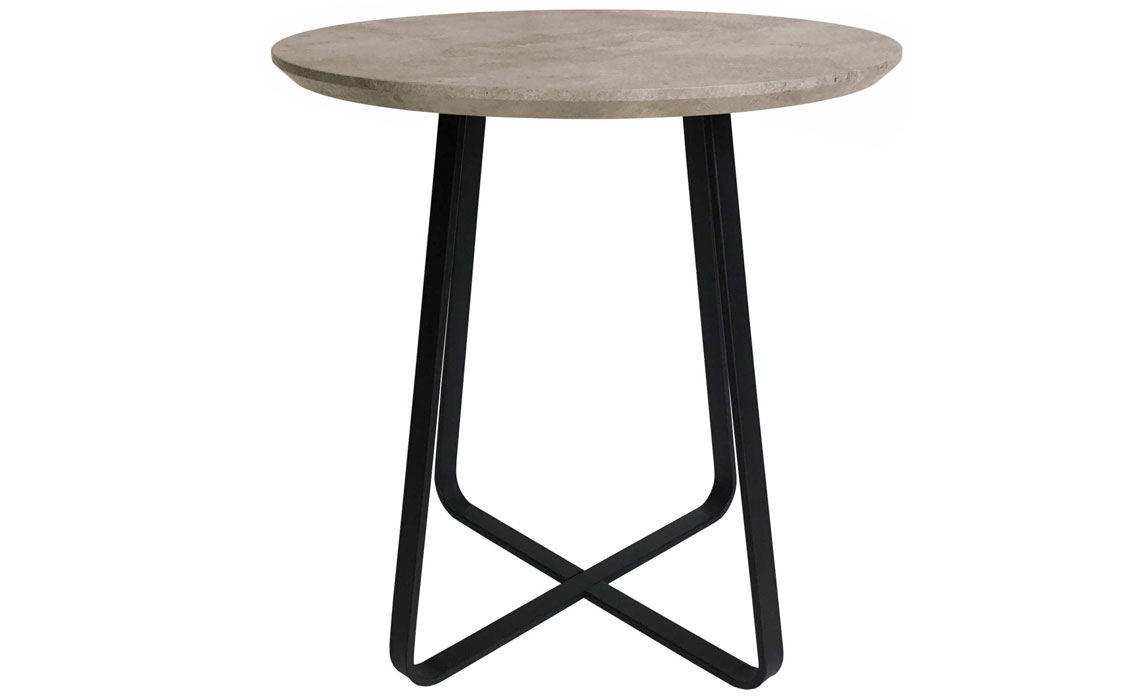 Industrial Coffee Tables - Talbot Stone Wine Table