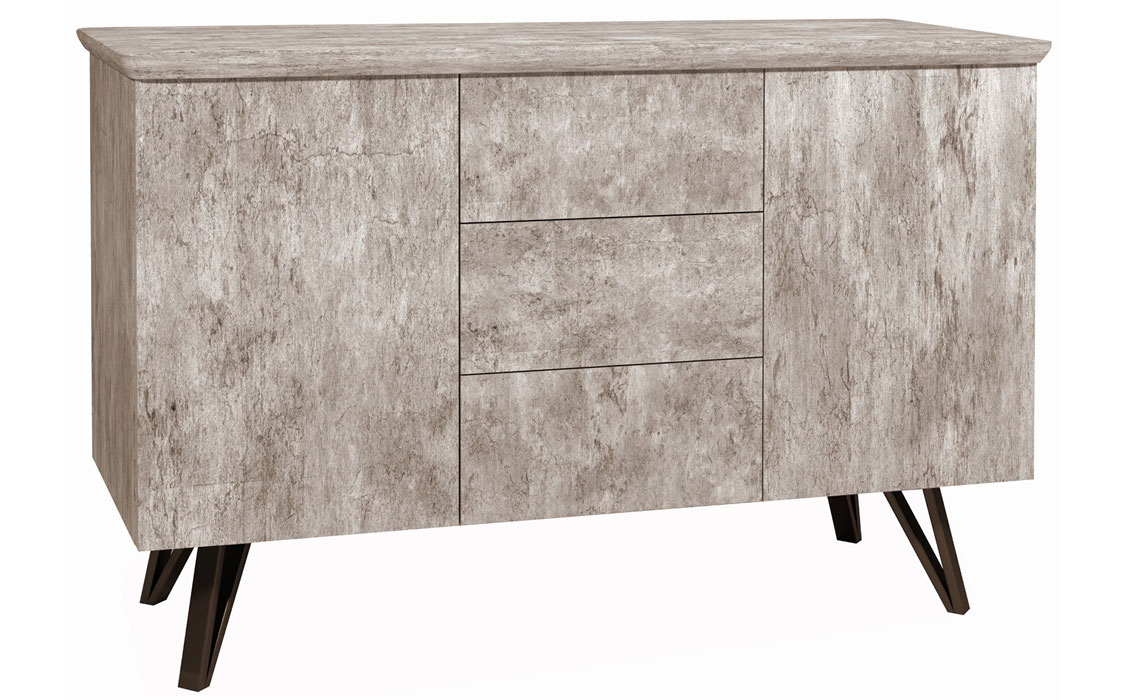 Industrial Sideboards - Talbot Stone Large Sideboard