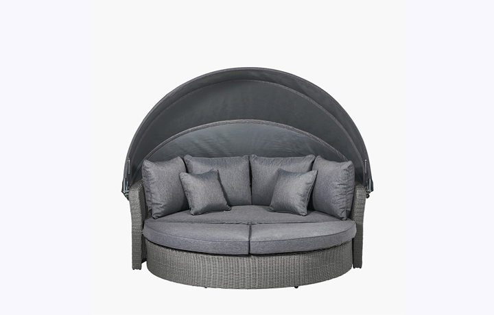 Hanging Chairs & Day Beds (ONLINE ONLY) - Slate Grey Bermuda Day Bed