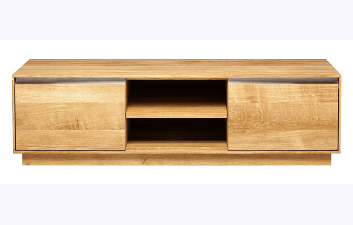 Aurora Solid European Oak - Aurora Solid European Oak TV Unit Small