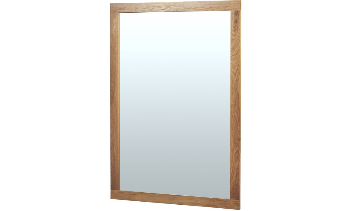 Falkenham Solid Oak Range - Falkenham Solid Oak Wall Mirror - 130x90cm