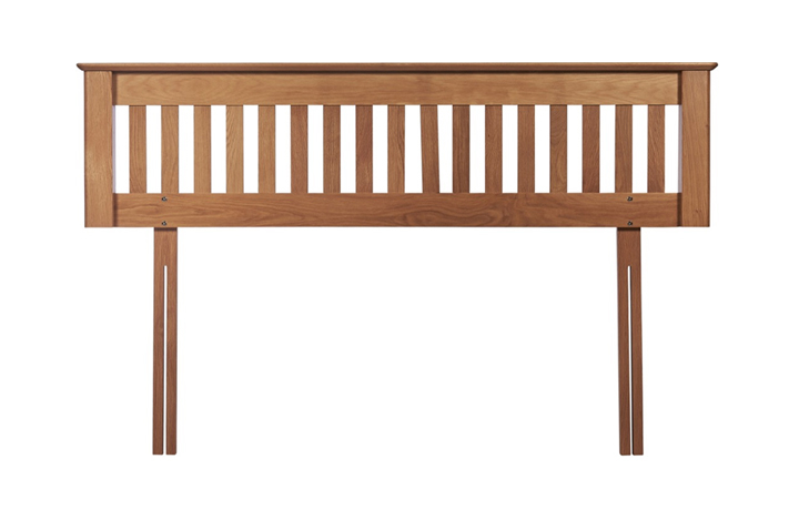 Falkenham Solid Oak Range - Falkenham Solid Oak 4ft6 Headboard 