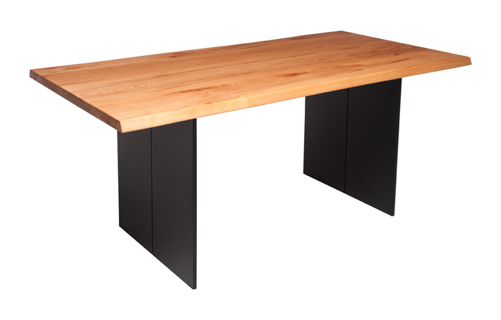 Aurora Solid European Oak - Aurora Oak 200 x 100cm Dining Table With Full Leg