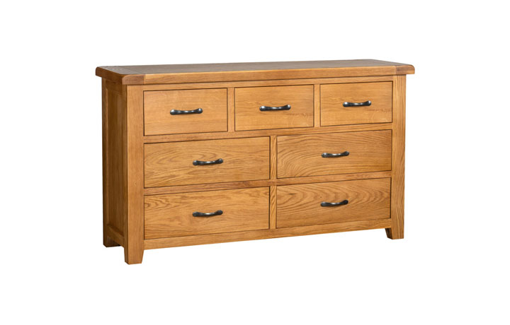 Office Furniture - Newborne Oak 2 Drawer Filing Cabinet