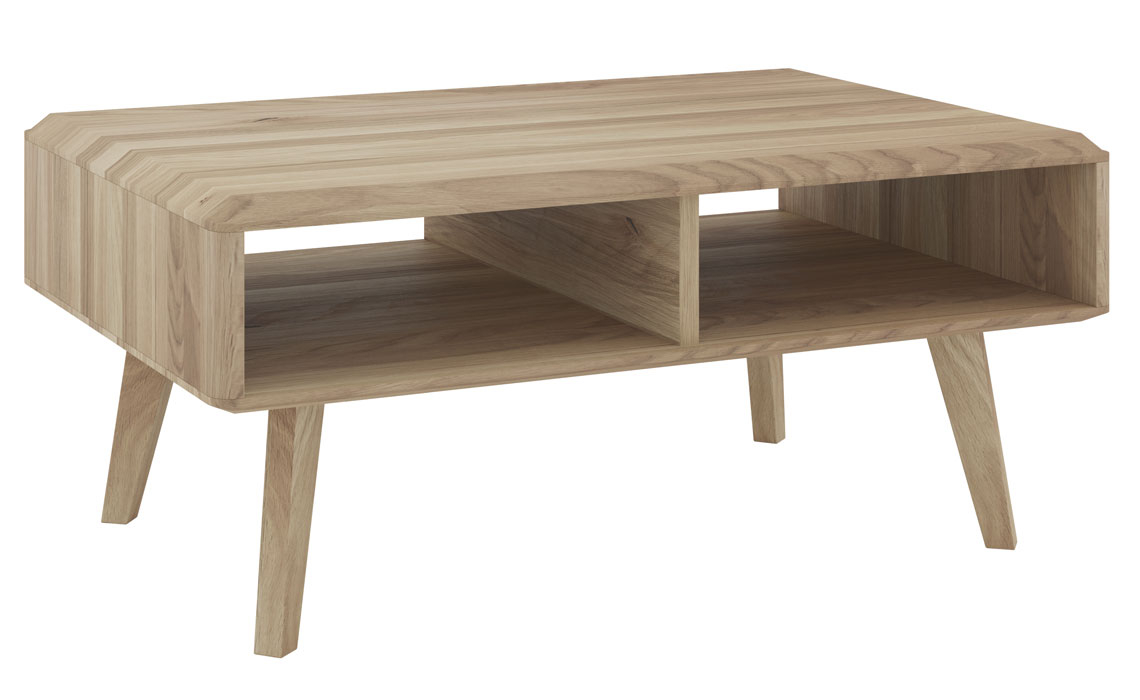 Oxford Solid European Oak Collection - Oxford Solid Oak Coffee Table